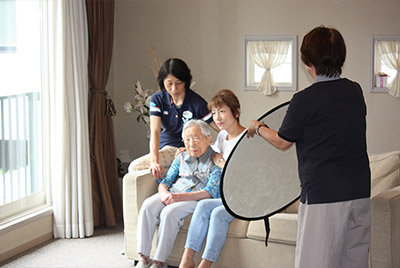 写真撮影会の様子