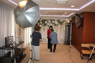 写真撮影会の様子