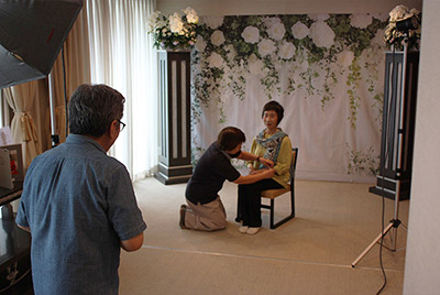 写真撮影会の様子